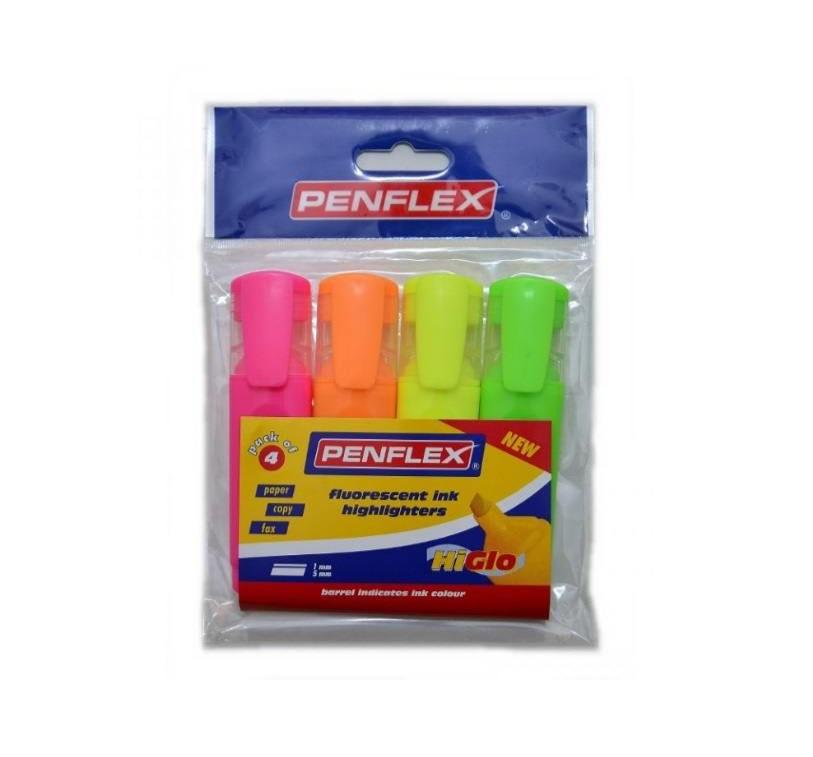 Penflex Tech & Office Penflex Higlo Highlighter Pouch 4 (4413570187353)