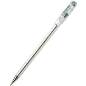Pentel Tech & Office Pentel Superb 0.7mm Ballpoint Pen Green BK77D (2061800308825)