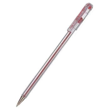 Pentel Tech & Office Pentel Superb 0.7mm Ballpoint Pen Red BK77A (2061690306649)