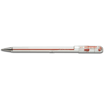 Pentel Tech & Office Pentel Superb 0.7mm Ballpoint Pen Red BK77A (2061690306649)