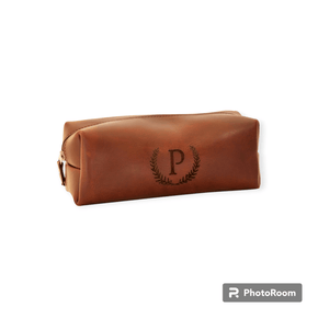 Pepper Tree S0A Pepper Tree Men's Leather Toiletry Bag (7474949783641)