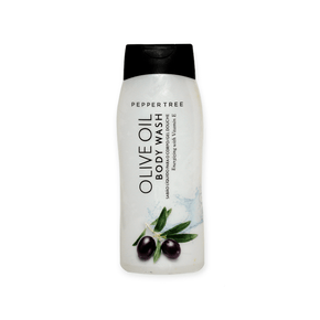 Pepper Tree SOAP DISH Body Essentials Olive Oil Body Wash 400ml (7473619239001)