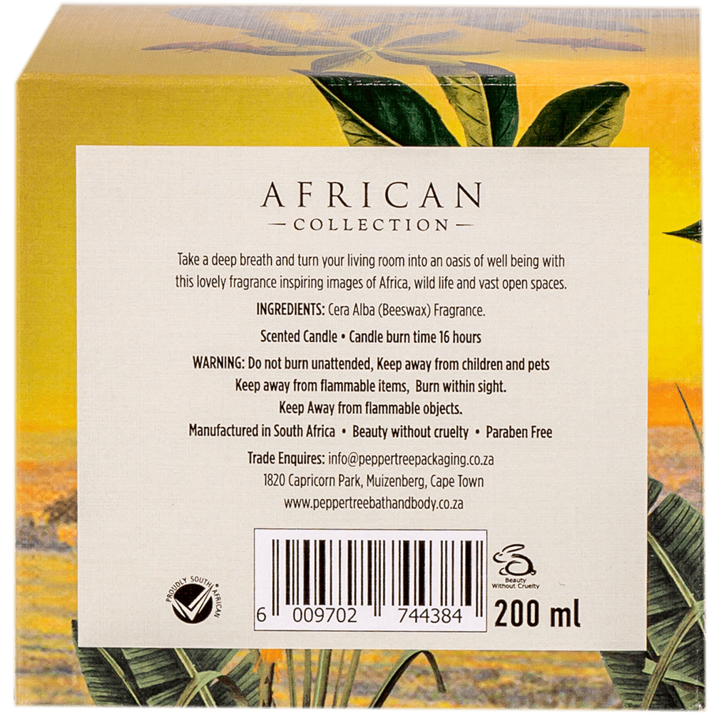 Pepper Tree SOAP DISH Pepper Tree Baobab Scented Candle 200ml (7474749341785)