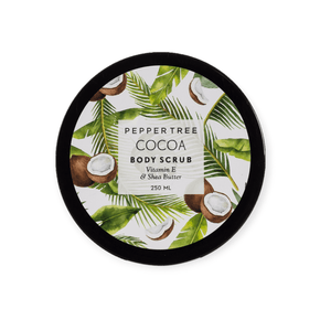 Pepper Tree SOAP DISH Pepper Tree Body Essentials Cocoa Body Scrub 250ml (7226527744089)