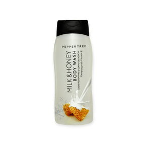 Pepper Tree SOAP DISH Pepper Tree Body Essentials Milk & Honey Body Wash 400ml (7473622745177)