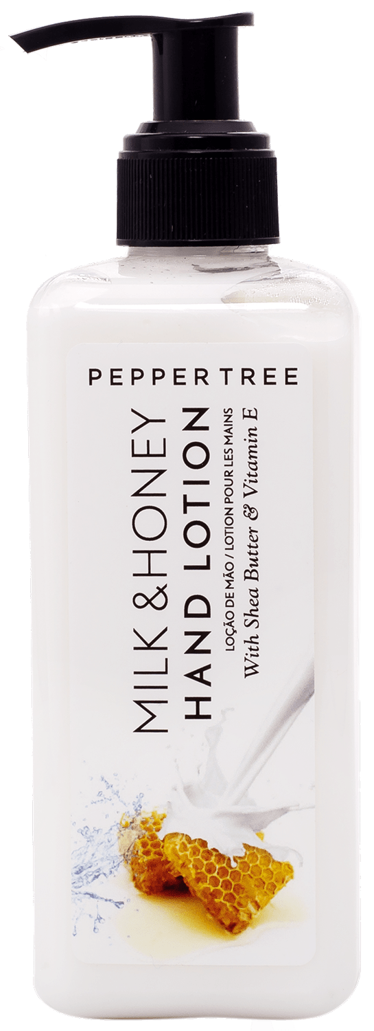 Pepper Tree SOAP DISH Pepper Tree Body Essentials Milk & Honey Hand Lotion 300ml (7474135760985)