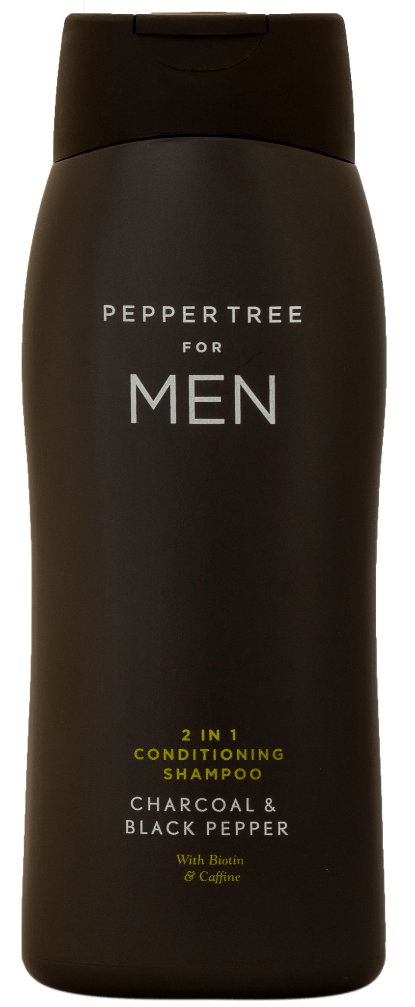 Pepper Tree Soap Pepper Tree Charcoal & Black Men's 2-in-1 Conditioning Shampoo 400ml (7475042713689)