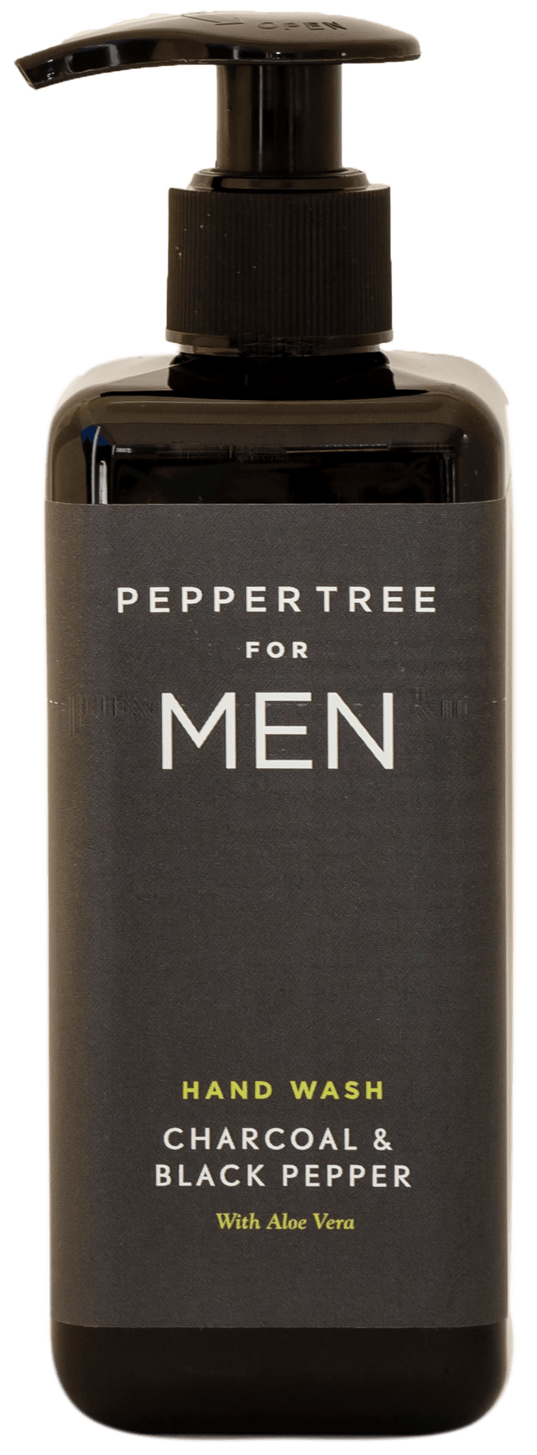 Pepper Tree Soap Pepper Tree Charcoal & Black Men's Hand Wash 300ml (7475024068697)