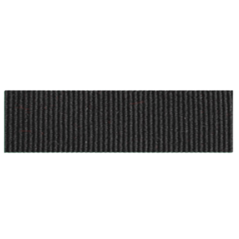 PETERSHAM Habby Black Petersham Ribbon 19 mm (7664739778649)