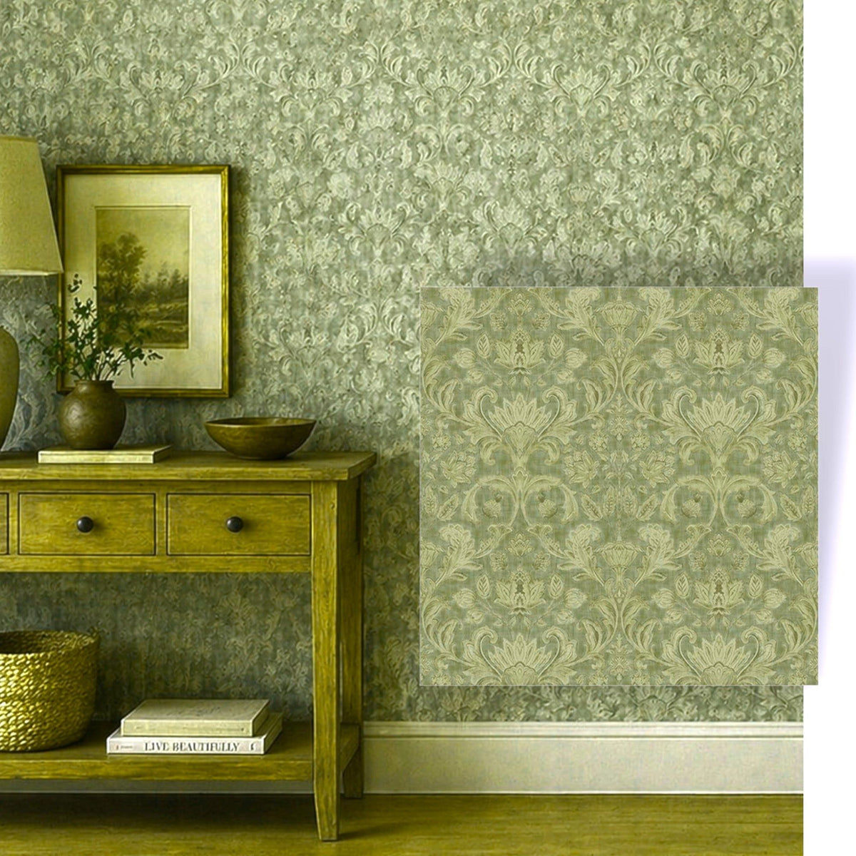 Meridian Peyote Wallpaper Roll 0.53m x 10.0m.