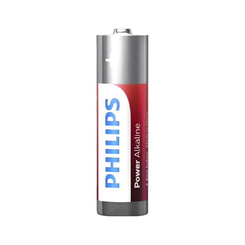 PHILIPS 6 PACK AA BATTERIES Philips Power Alkaline AA Batteries LR6P6B/40 – 6 Pack