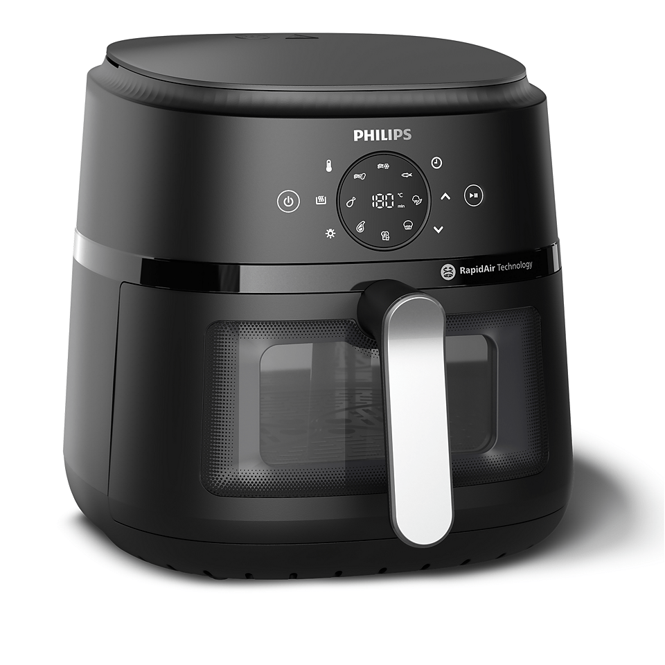 Philips AIR FRYER Philips 2000 Series 6,2L Digital Window Airfryer NA231/00 (7765696151641)