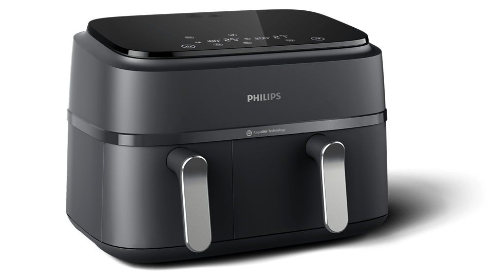 Philips AIR FRYER Philips 3000 Series 9L Dual Basket Airfryer NA351/00 (7765693759577)