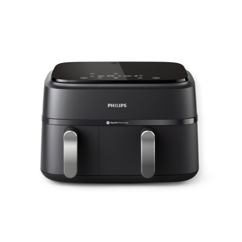Philips AIR FRYER Philips 3000 Series 9L Dual Basket Airfryer NA351/00 (7765693759577)