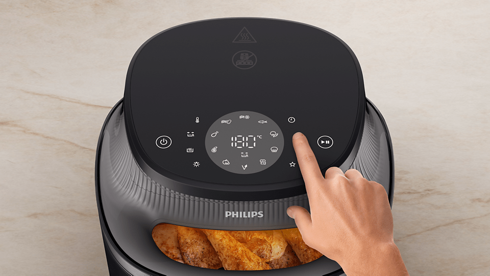 Philips AIR FRYER Philips 3000 Series Airfryer 6.2L Black NA331/00 (7889874518105)