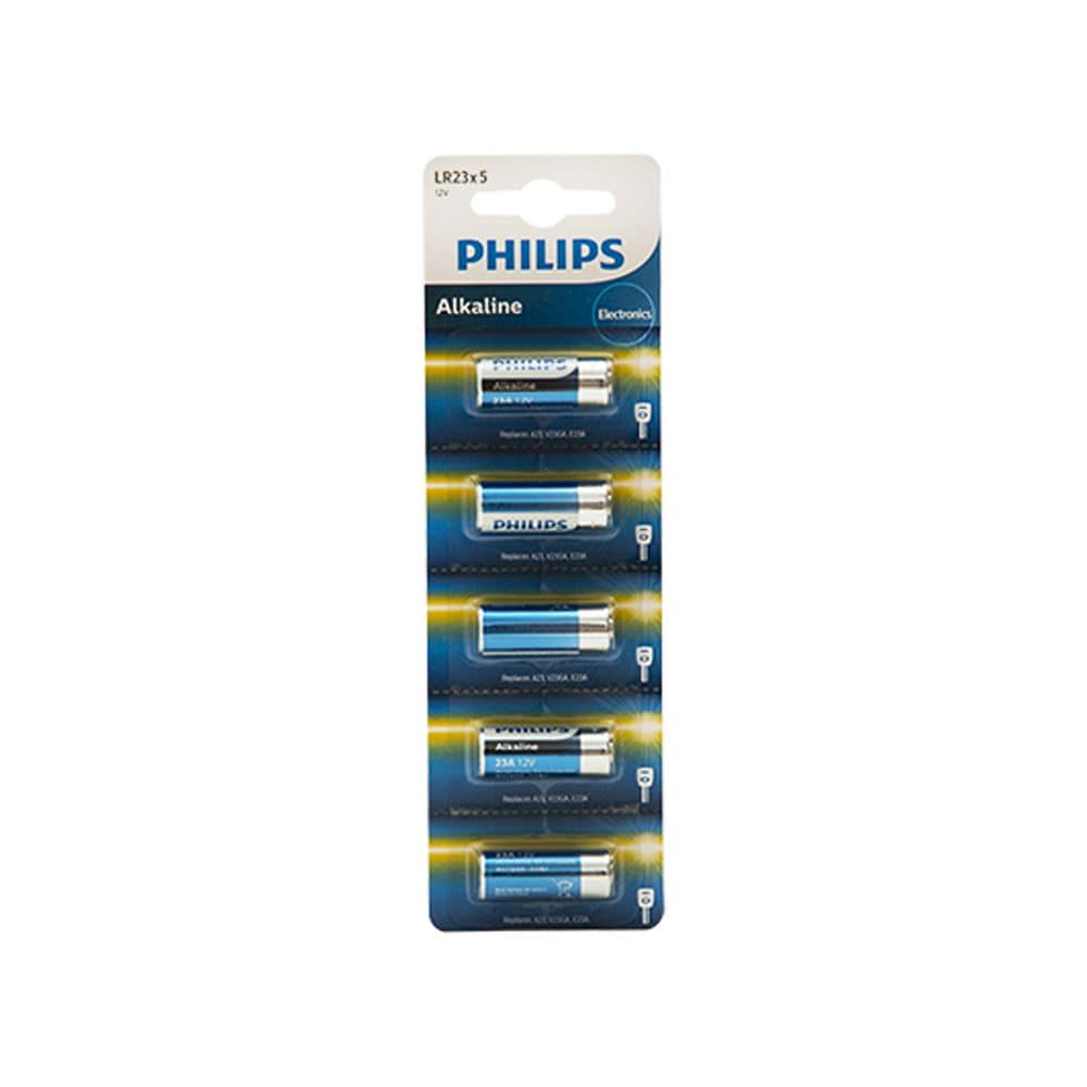 PHILIPS Batteries Philips LR23 Alkaline Battery 12V 5 Blister (7401326182489)
