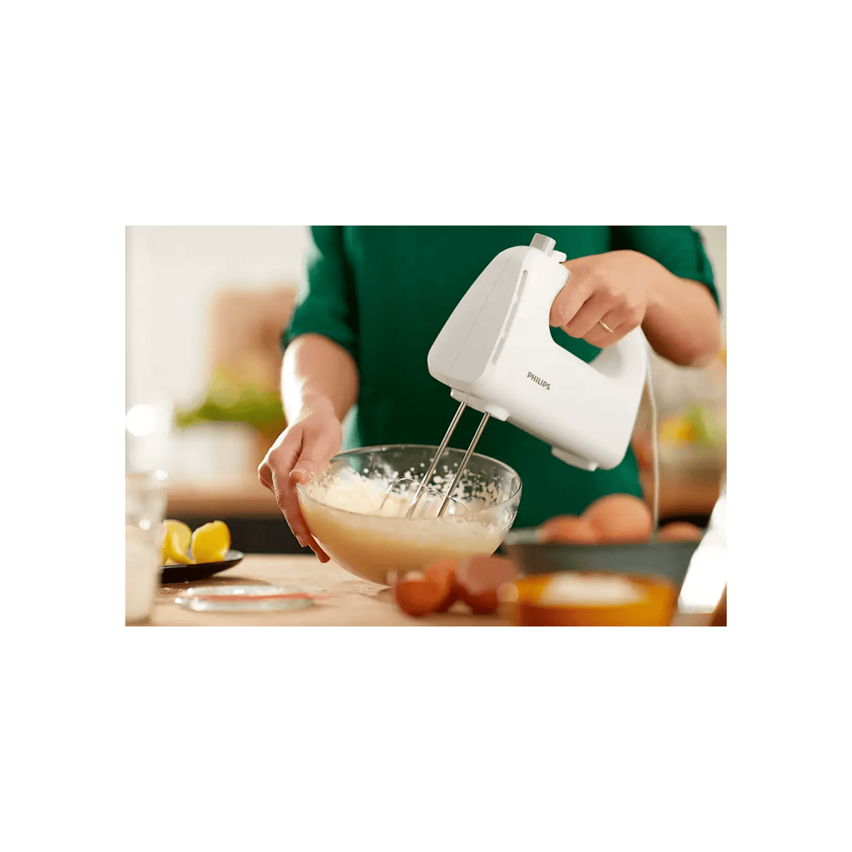 Philips blender Philips Daily Collection Mixer White HR3705/00 (7536776642649)