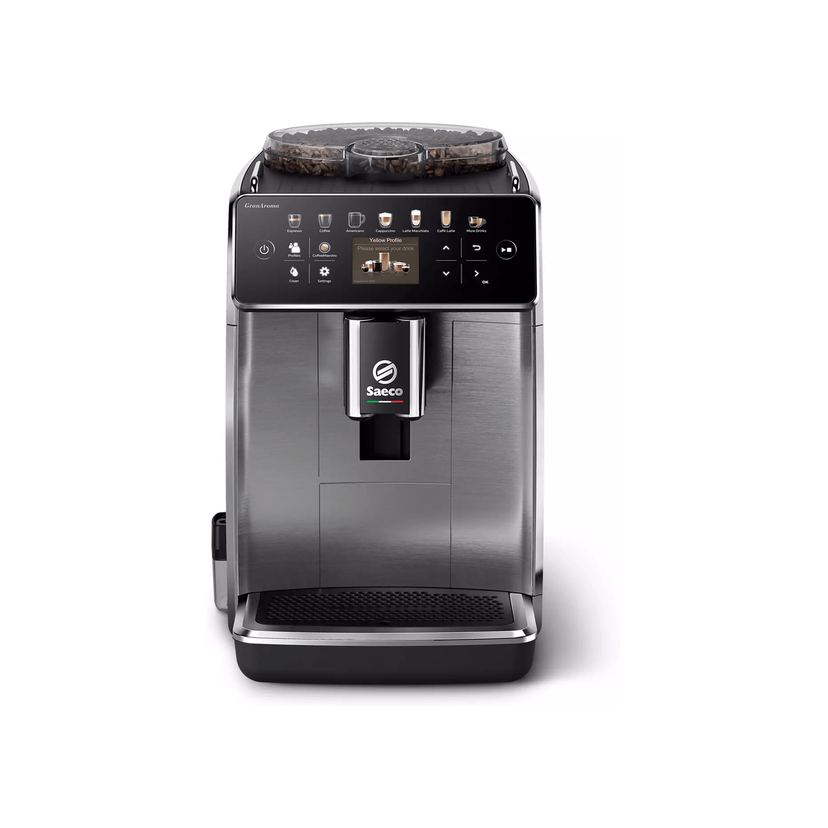 Philips COFFEE MACHINE Saeco GranAroma Fully Automatic Espresso Machine Black SM6585/00 (2061710000217)