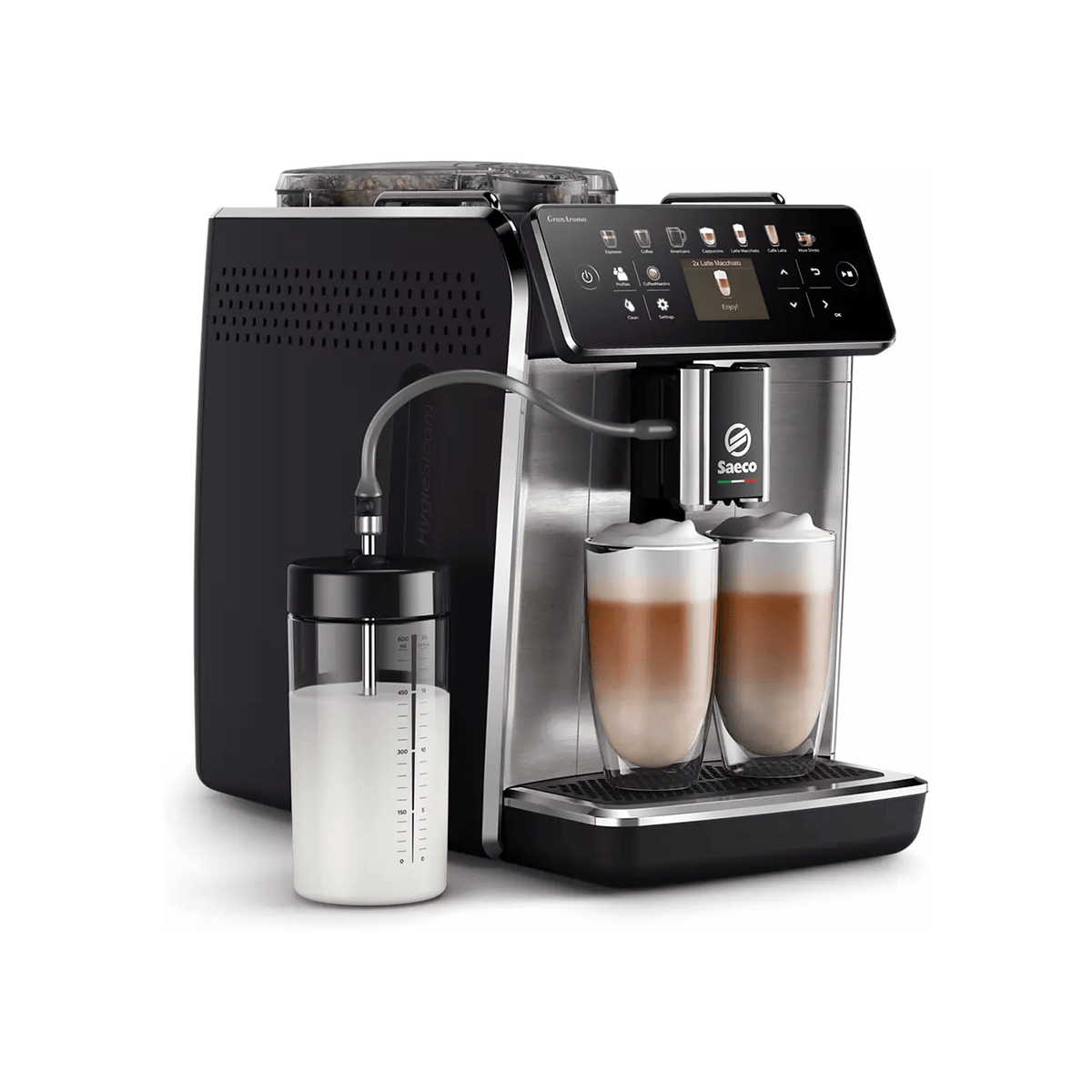 Philips COFFEE MACHINE Saeco GranAroma Fully Automatic Espresso Machine Black SM6585/00 (2061710000217)