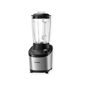 Philips Food Processor Philips Blender 1500W Silver, Black HR3760/00 (7398659260505)