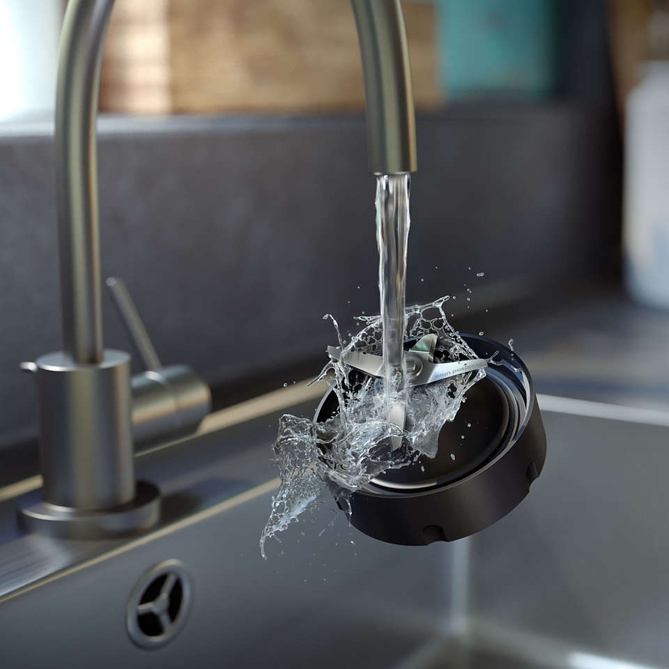 Philips Food Processor Philips Blender 1500W Silver, Black HR3760/00 (7398659260505)