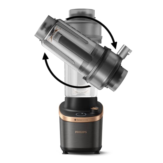 Philips Food Processor Philips Flip & Juice High Speed Blender 2L HR3770/00 (7398656376921)