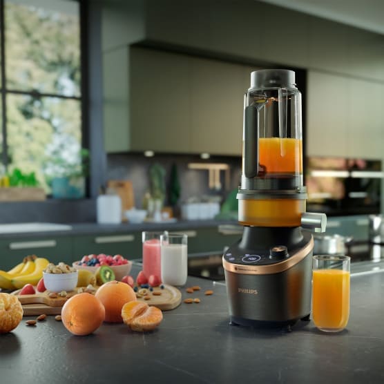 Philips Food Processor Philips Flip & Juice High Speed Blender 2L HR3770/00 (7398656376921)