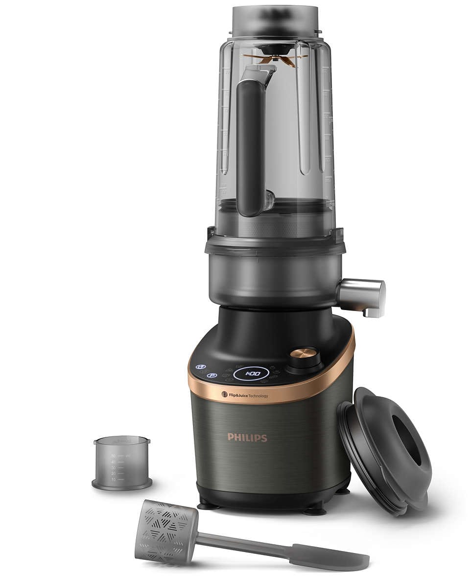 Philips Food Processor Philips Flip & Juice High Speed Blender 2L HR3770/00 (7398656376921)