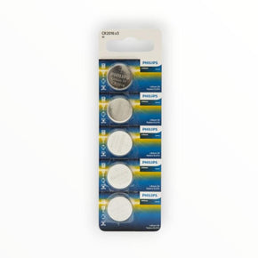 PHILIPS LITHIUM COIN BATTERY Philips - CR2016 Lithium Coin Battery 3V 5 Blister (7877838536793)