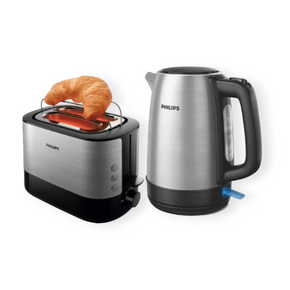 Philips TOASTER & KETTLE Philips Kettle & Toaster Pack Daily Viva Collection (7398321061977)