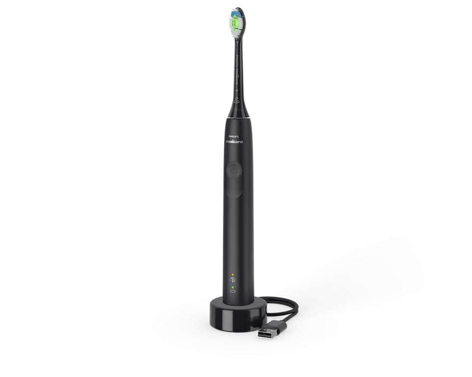 PHILIPS Toothbrush Philips Sonicare 3100 Series Sonic Electric Toothbrush Black HX3671/54 (7439849160793)
