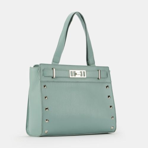 Pierre Cardin Crossbody Bag Pierre Cardin Abbey Studded Satchel | Mint - PCL05130MIMI-A0