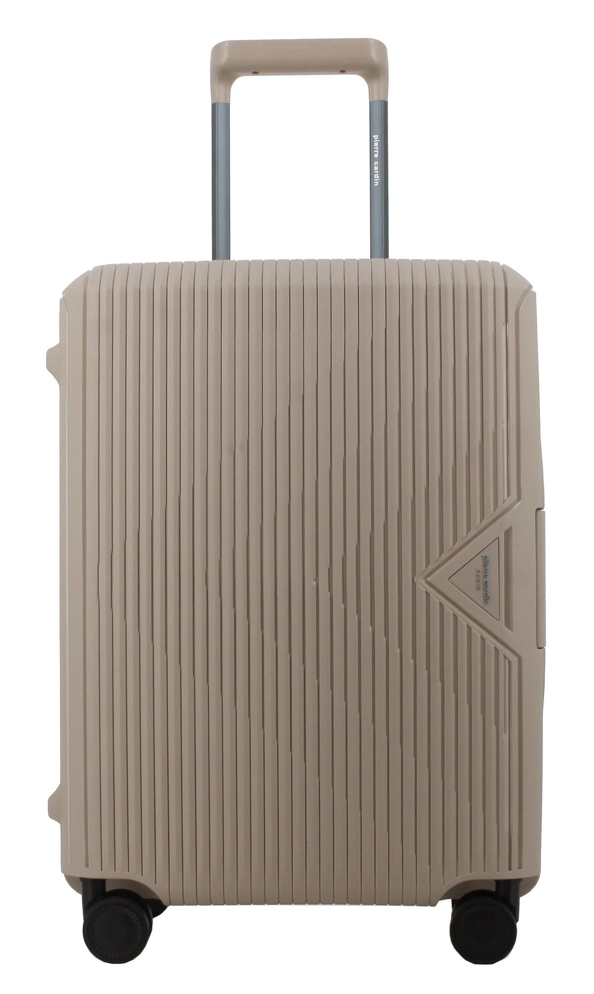Pierre Cardin Cannes Clip Case Luggage   Beige/Orange