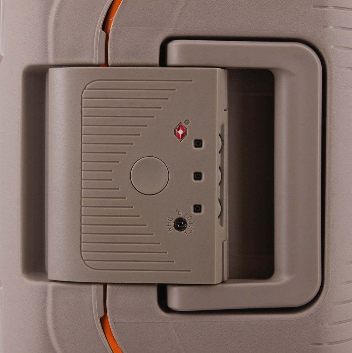 Pierre Cardin Suitcase Pierre Cardin Cannes Clip Case 20Cm Beige/Orange