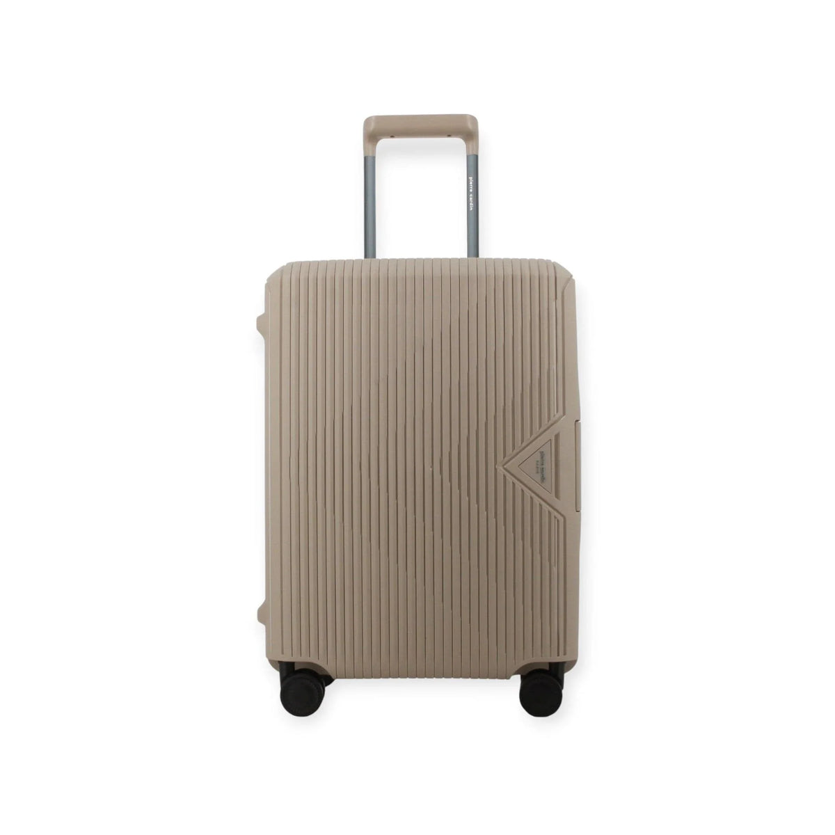 Pierre Cardin Cannes Clip Case Luggage   Beige/Orange