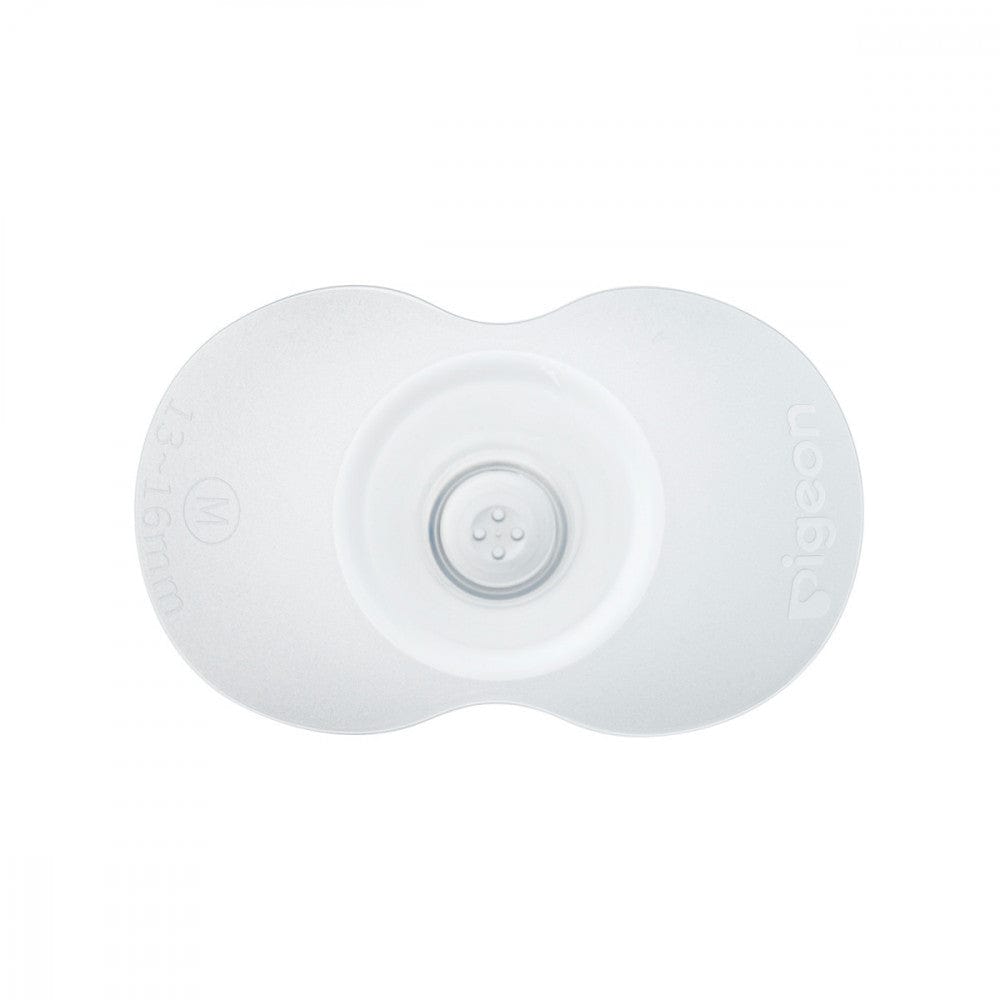 Pigeon Babies & Kids Pigeon Natural Feel Nipple Shields Size 2 13-16mm (Silicone Rubber) 2 Piece (7422451810393)