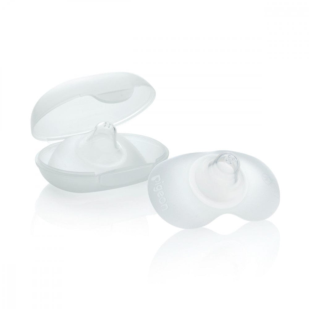 Pigeon Babies & Kids Pigeon Natural Feel Nipple Shields Size 2 13-16mm (Silicone Rubber) 2 Piece