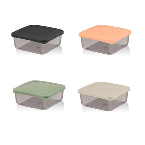 Sun Plast Mini Storage Container with Lid Set of 4 SC-4290