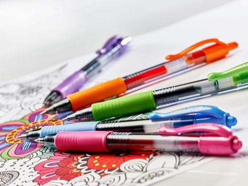 Pilot Tech & Office Pilot Gel Ink Fine Pen 0.7mm Black BL-G2-7 (7397035212889)