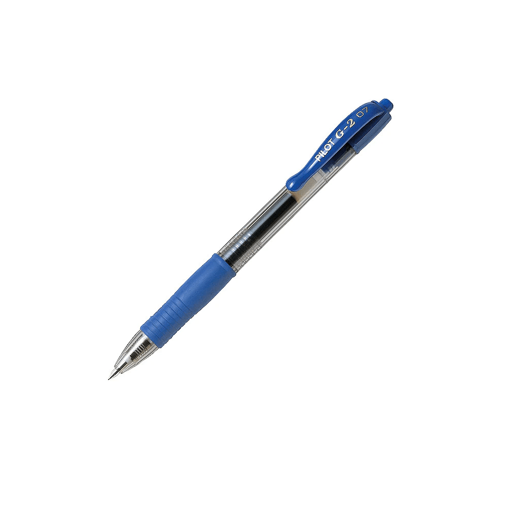 Pilot Tech & Office Pilot Gel Ink Fine Pen 0.7mm Blue BL-G2-7 (7397038981209)