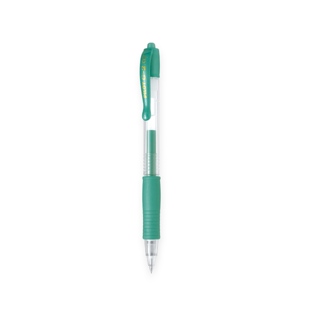 Pilot Tech & Office Pilot Gel Ink Fine Pen 0.7mm Green BL-G2-7 (7397051695193)