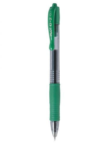 Pilot Tech & Office Pilot Gel Ink Fine Pen 0.7mm Green BL-G2-7 (7397051695193)