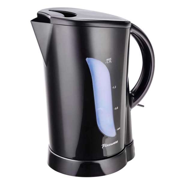 Pineware KETTLE Pineware 1.7L Cordless Kettle Black PCPK20-B