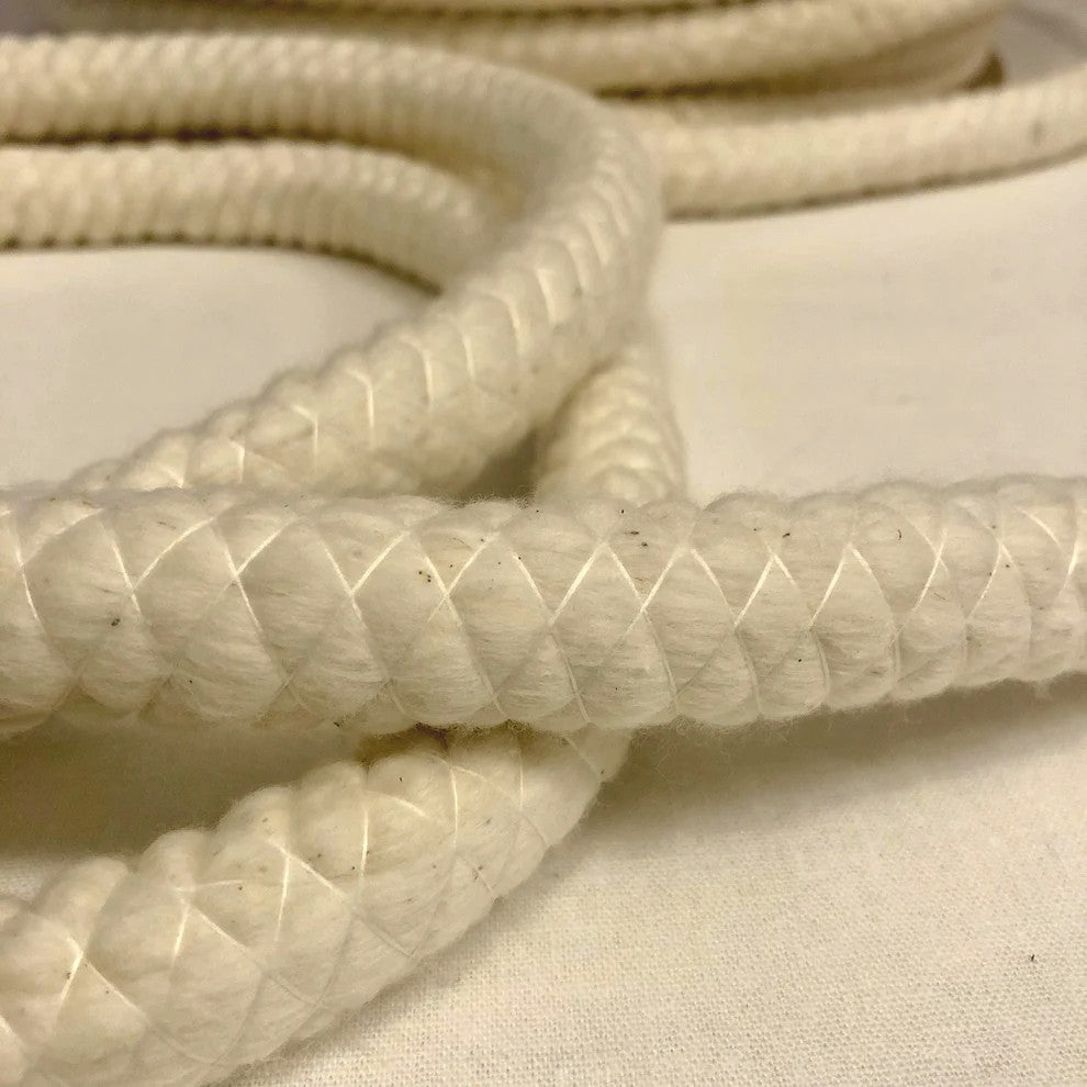 Natural Cotton Piping Cord Natural 15 mm