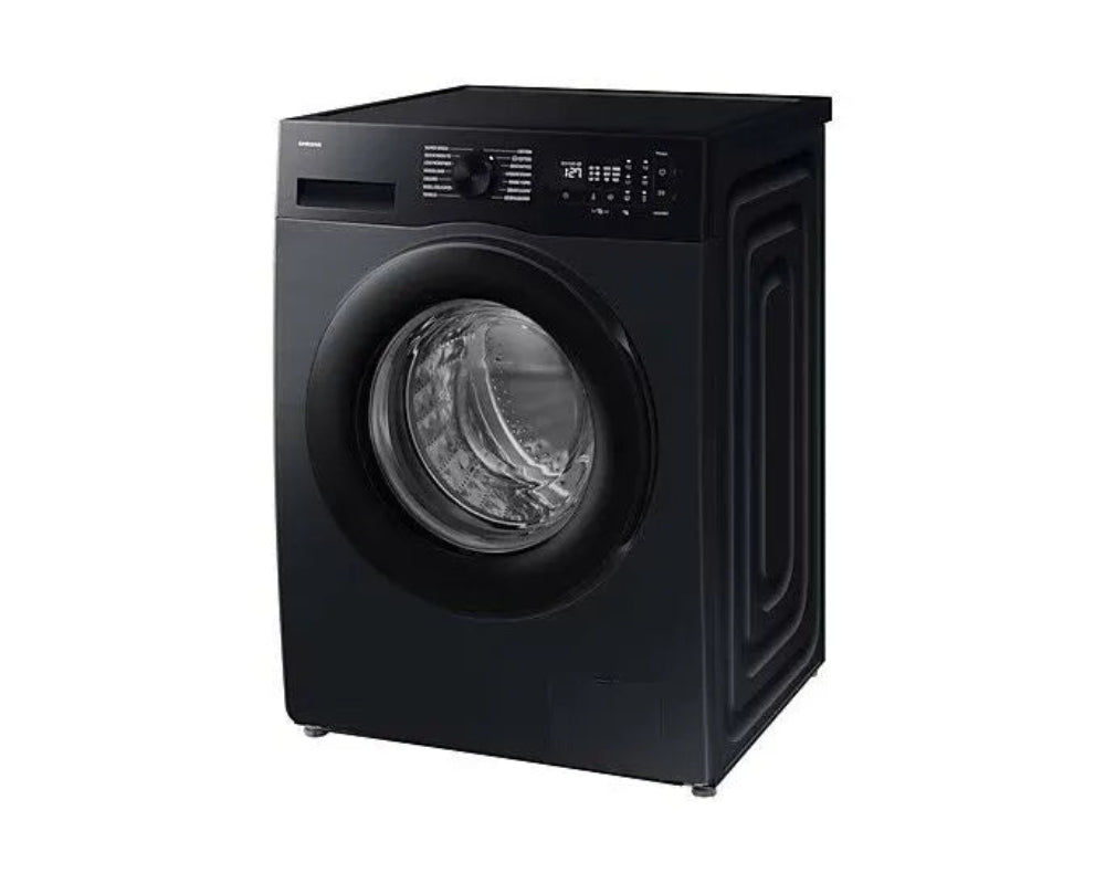 Samsung 9kg Black Front Loader Washing Machine With Eco Bubble™ and DIT - WW90DG5U34ABFA (8039379599449)