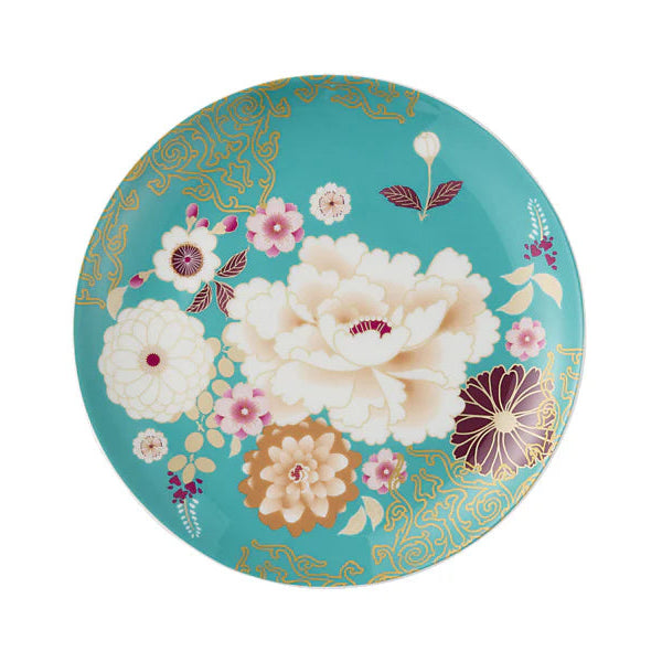 Maxwell & Williams Kimono Cake Plate Teal 20cm PK0201.