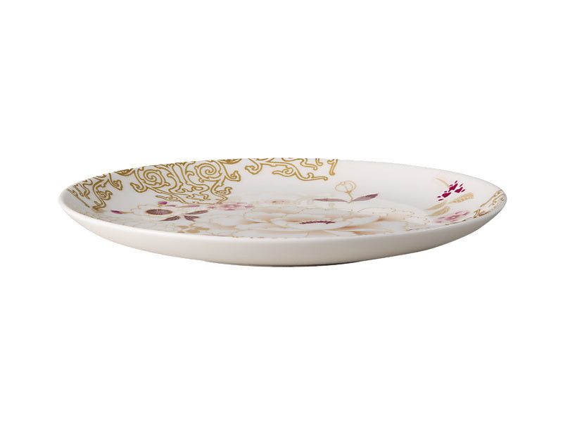 Maxwell & Williams Kimono Cake Plate White 20cm PK0207.