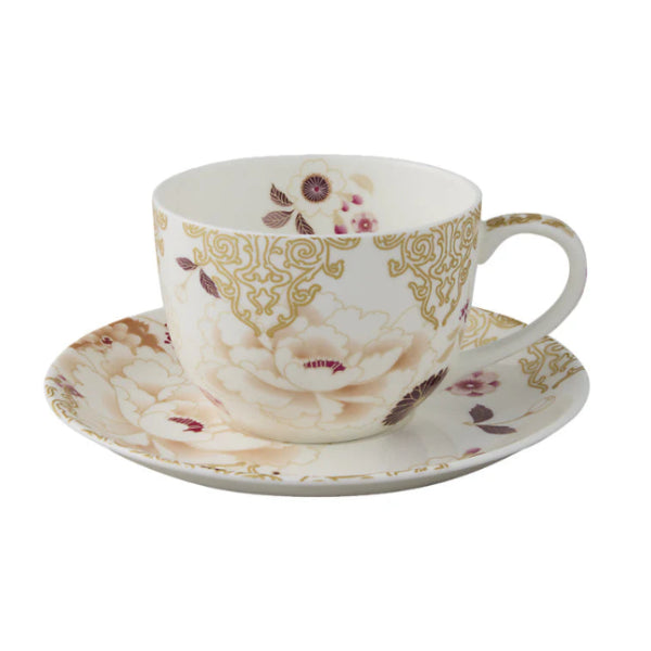 Maxwell & Williams Kimono Cup & Saucer 300ml White PK0417.