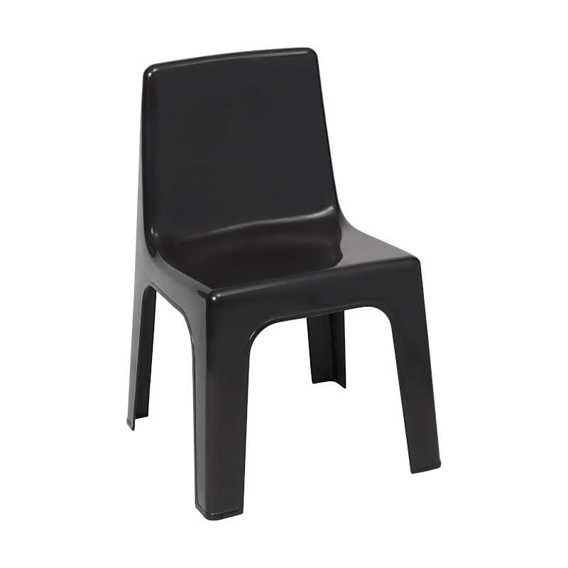 Plastic Chair Babies & Kids Black Buzz Kiddies School Plastic Chair P3042 (7524595105881)