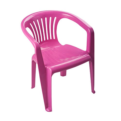 Plastic Chair Babies & Kids Kiddies Arm Chair Assorted Colours
